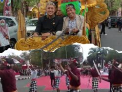 Kirab Mascot Pilkada Warnai Persiapan Pesta Demokrasi di Lumajang