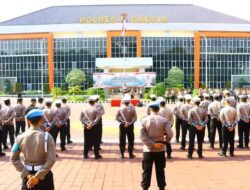 Kapolres Gresik Pimpin Apel Gelar Pasukan Operasi Zebra Semeru 2024