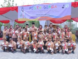 Kwarcab Gerakan Pramuka Gresik Gelar Kegiatan Pesta Siaga Di Wisata Jati Sewu