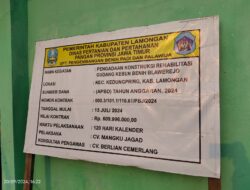 Pembangunan Kebun Benih Blawirejo Lamongan Diduga Tidak Sesuai Spek, Dinas Pertanian Dan Ketahanan Pangan Jatim Bungkam?