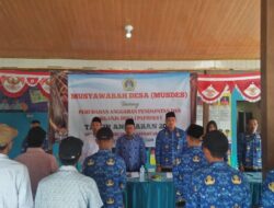 Pemdes Lampah Gelar Penetapan Perubahan APBDes