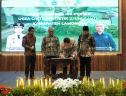 Bupati Lamongan Buka Kegiatan Pencanangan 100 Persen Desa Cantik