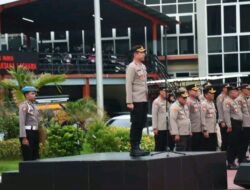 Pimpin Apel Wakapolres Gresik Beri Pesan Tingkatkan Profesionalisme dan Pelayanan Masyarakat
