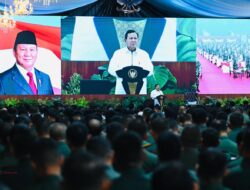 Presiden Prabowo Menegaskan Pentingnya Kekuatan Pertahanan Dalam Menjaga Kedaulatan Negara