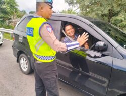 Upaya Humanis Petugas PJR Ditlantas Polda Jateng Tanamkan Kesadaran Jaga Keselamatan dan Cegah Kecelakaan di Jalan Tol