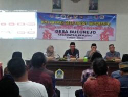 Pemdes Bulurejo Gelar Musyawarah Desa Pembentukan Koperasi Merah Putih