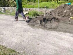 Pembangunan TPT Milik Dinas SDA Lamongan Diduga Abaikan Juknis dan K3