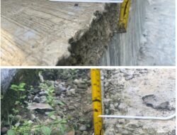 Pembangunan Jalan Rabat Beton Telaga di Desa Bulutengger Ketebalannya Ada yang Beda, Ko Bisa?
