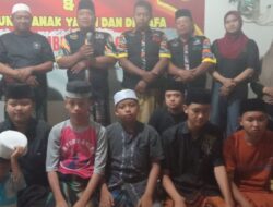 HUT Bayangkara Ke-79, LSM GMBI Distrik Gresik Melaksanakan Do’a Bersama Berbagi Santunan Anak yatim