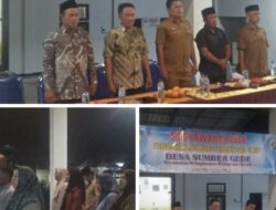 Pemdes Sumbergede Adakan Musdes RPJMDes untuk Melanjutkan Visi dan Misi