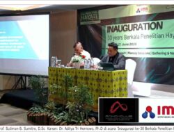 Terapi Nanobubbles IMI–RAHO Club Dipresentasikan pada Inaugurasi ke-30 Berkala Penelitian Hayati