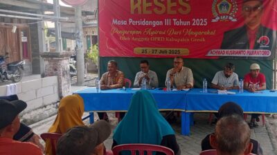 Achmad Kusrianto Pujiantoro Serap Aspirasi Warga Benjeng dalam Reses DPRD Gresik