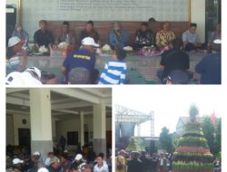 Arak-Arakan Tumpeng Raksasa Meriahkan Sedekah Bumi Dusun Pengalangan