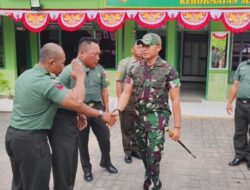 Dandim 0817/Gresik Lakukan Kunjungan Kerja ke Koramil 0817/13 Ujungpangkah