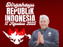 Kepala Dinas PRKPCK Lamongan Beserta Jajarannya Mengucapkan Dirgahayu Kemerdekaan Republik Indonesia ke- 80