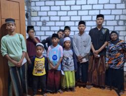 Wujud Kepedulian, GMBI Gresik Santuni Anak Yatim di Metatu Benjeng