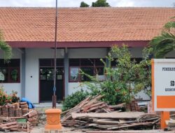 Rehabilitasi Ruang Kelas SDN 2 Gajah Diduga Tak Sesuai Spesifikasi Teknis
