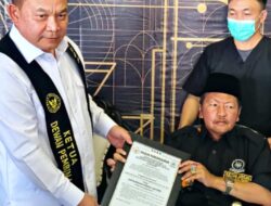 Dudung Abdurahman Dilantik sebagai Ketua Dewan Pembina GMBI di Padepokan Al Fauzan
