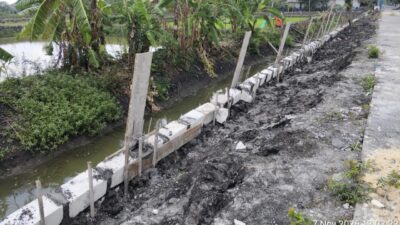 Pengawasan Lemah, Proyek TPT Desa Badurame Diduga Tak Sesuai Mutu Teknis