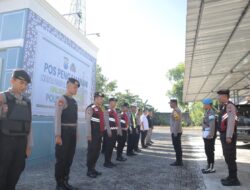 Pengamanan Ketat Polres Lamongan Warnai Ibadah Natal 2025 di GPPS Shalom