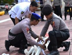 Polres Gresik Tingkatkan Kesiapsiagaan Lewat Pelatihan Polisi Penolong