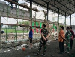 Penguatan Ekonomi Desa, Dandim Gresik Awasi Langsung Pembangunan KDKMP