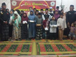 LSM GMBI Distrik Gresik Santuni Anak Yatim dan Kaum Duafa Sambut Ramadhan