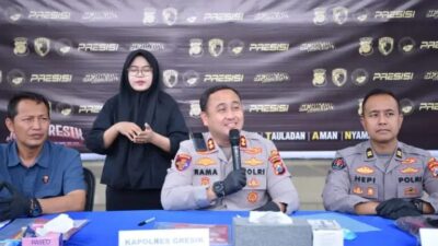 Polres Gresik Tegaskan Komitmen Berantas Narkoba, Residivis Diamankan dengan 51,11 Gram Sabu