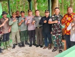 Kemenhan Tinjau Lahan Rencana Pembangunan Yonif Pertanian di Panceng Gresik