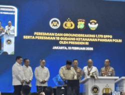 Presiden Prabowo Resmikan 1.179 SPPG dan 18 Gudang Ketahanan Pangan Polri Secara Serentak