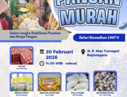Pemkab Bojonegoro Gelar Gerakan Pangan Murah di Bulan Ramadhan