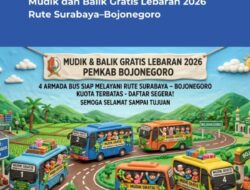 Pemkab Bojonegoro Siapkan 4 Bus Mudik Gratis Lebaran 2026 Rute Surabaya–Bojonegoro