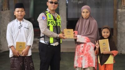 Edukasi Lalu Lintas di Pesantren, Satlantas Gresik Ajak Santri Jadi Pelopor Keselamatan