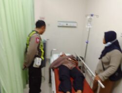 Tabrakan Keras Dua Motor di Menganti Gresik, Dua Pengendara Luka Berat