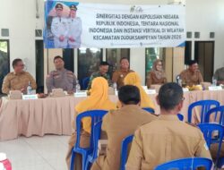 Forkopimcam Duduksampeyan Perkuat Sinergitas Lintas Sektoral untuk Stabilitas dan Pembangunan Desa
