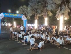 Night Run Meriahkan HUT Bhayangkara ke-80, Polres Jakpus Pererat Kedekatan dengan Warga
