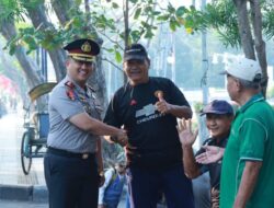 Kapolres Gresik Pantau Arus Lalu Lintas Hari Pertama Masuk Sekolah, Pastikan Aman dan Lancar