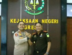 Perkuat Sinergitas Penegakan Hukum, Kapolres Gresik Sambangi Kajari Gresik