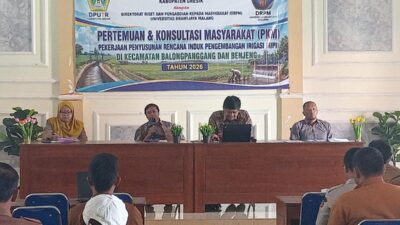 RIPI Jadi Langkah Pemkab Gresik Perkuat Sistem Irigasi dan Produksi Pertanian