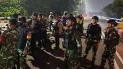 Akhir Pekan, 186 Personel Gabungan Sisir Sejumlah Titik Rawan di Jakarta Pusat