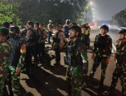 Akhir Pekan, 186 Personel Gabungan Sisir Sejumlah Titik Rawan di Jakarta Pusat