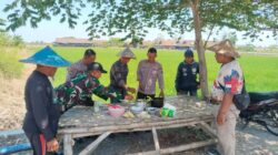 Sinergi GMBI, TNI-Polri Tanam Padi di Benjeng, Dukung Ketahanan Pangan Nasional