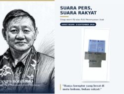 Ketua Umum PJI Kirim Surat ke Presiden dan DPR, Tegaskan Dukungan UU Perampasan Aset