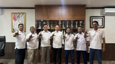 Audiensi dengan Bupati Yes, SMSI Lamongan Paparkan Program Cerdas Cermat dan Esai Pembangunan