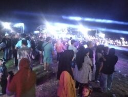 Malam Meriah, Cek Sound Jelang Karnaval Desa Bulurejo Diserbu Ribuan Warga